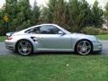 2007 GT Silver Metallic Porsche 911 Turbo Coupe  photo #7