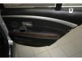 Black 2008 BMW 7 Series 750i Sedan Door Panel