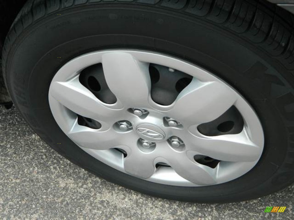 2009 Elantra SE Sedan - Carbon Gray / Gray photo #9