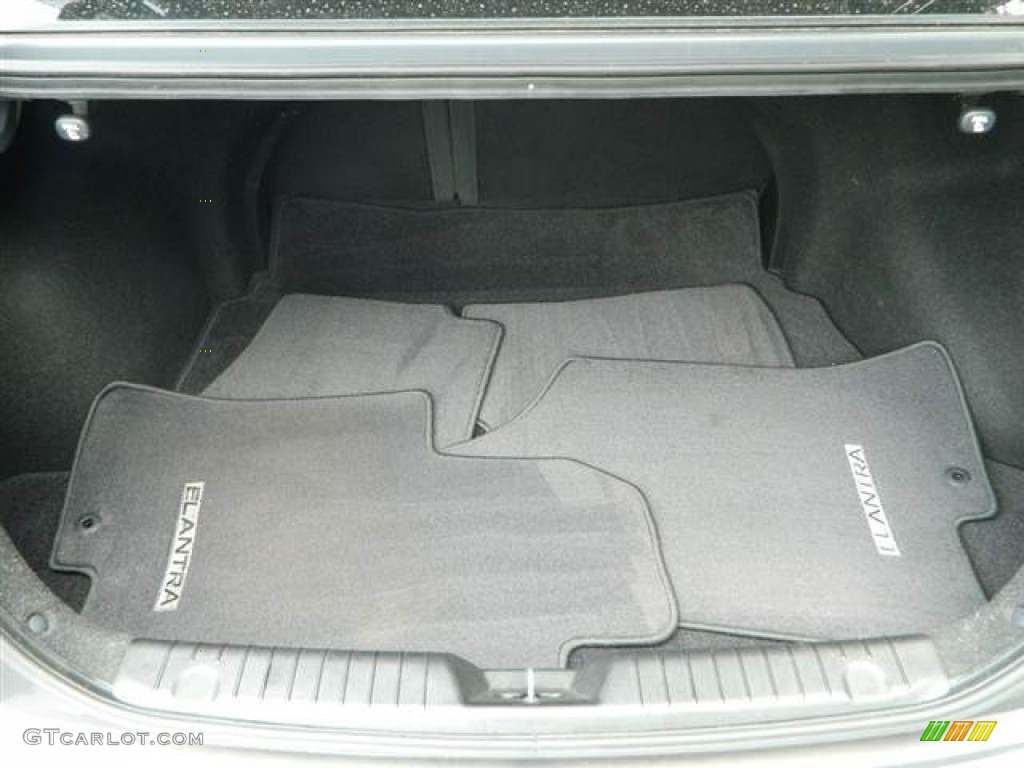 2009 Elantra SE Sedan - Carbon Gray / Gray photo #12