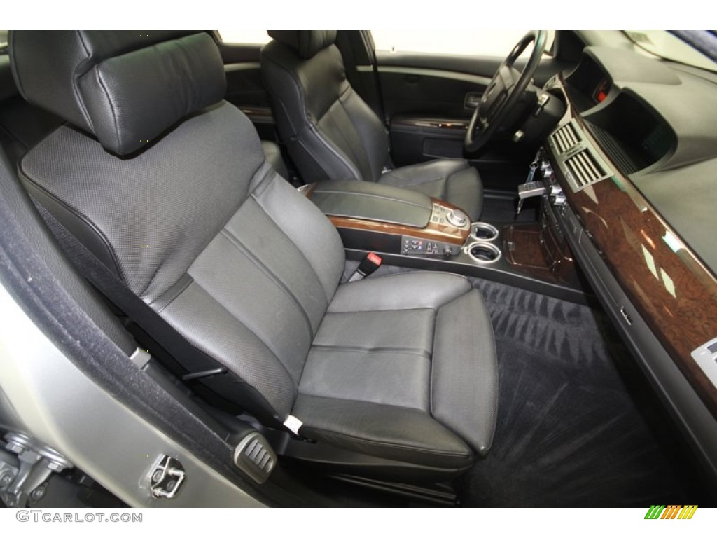 2008 BMW 7 Series 750i Sedan Front Seat Photo #70026854