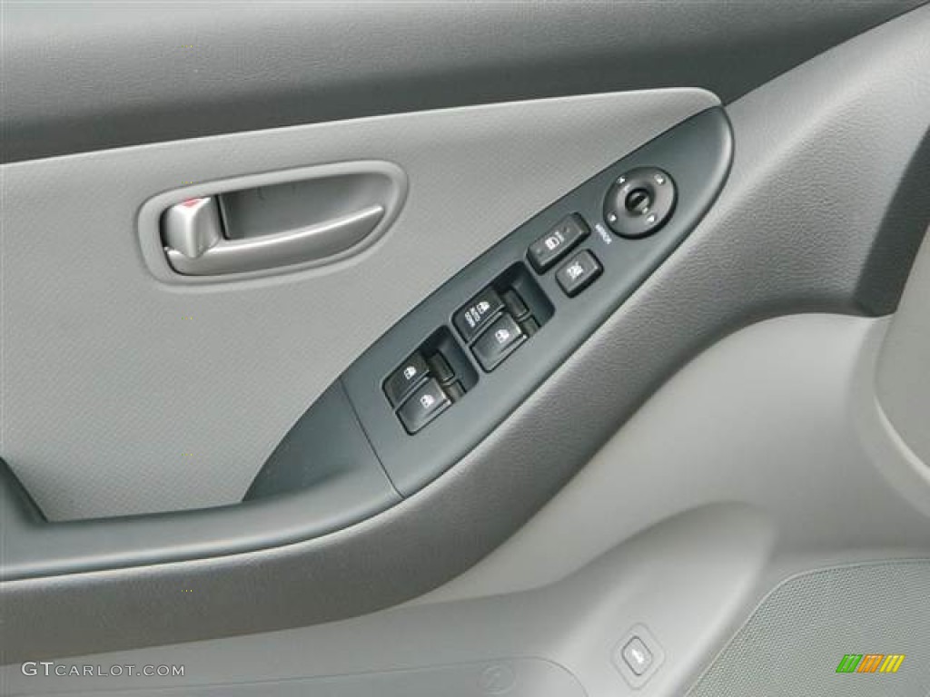 2009 Elantra SE Sedan - Carbon Gray / Gray photo #16