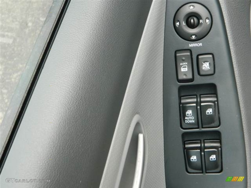 2009 Elantra SE Sedan - Carbon Gray / Gray photo #17