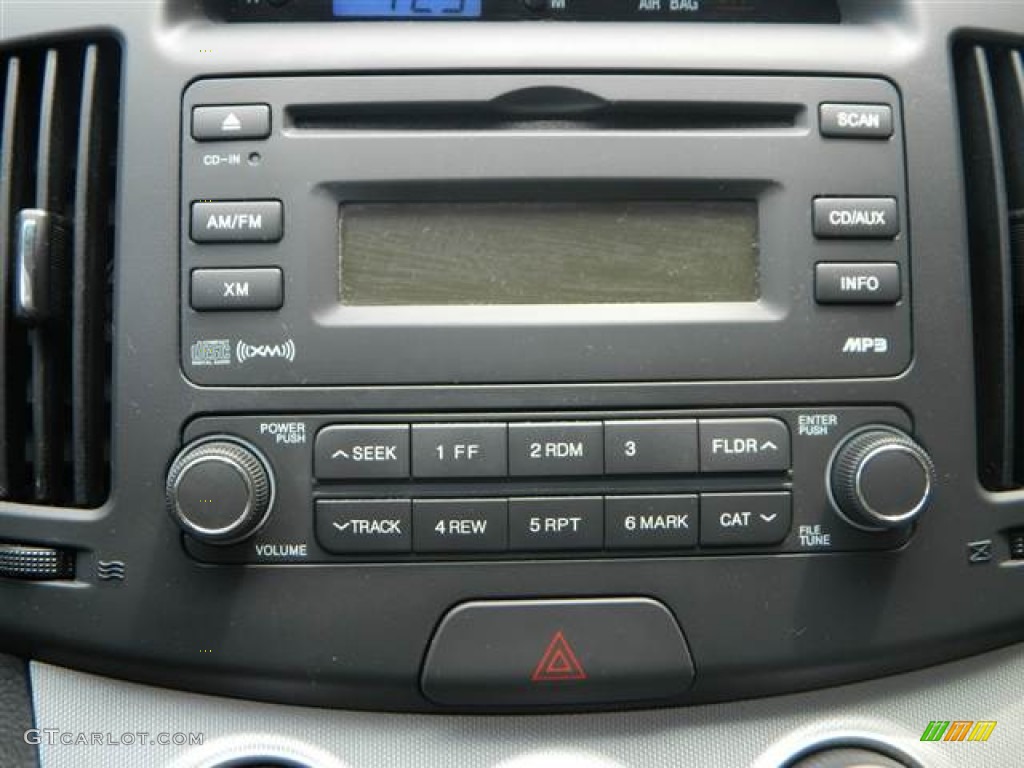 2009 Elantra SE Sedan - Carbon Gray / Gray photo #23