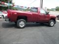 2013 Deep Ruby Metallic Chevrolet Silverado 2500HD LT Regular Cab 4x4  photo #11