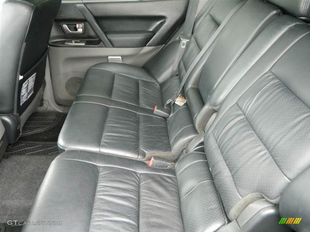 2003 Montero Limited 4x4 - Solano Black Pearl / Charcoal photo #12