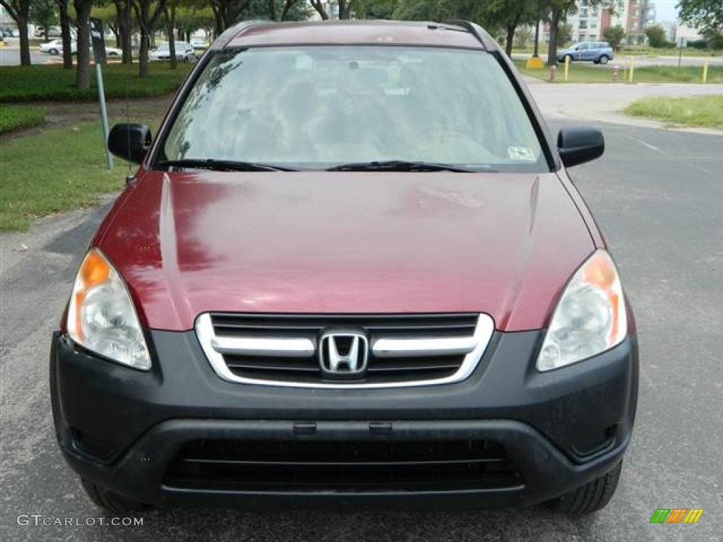 2003 CR-V LX - Chianti Red Pearl / Saddle photo #3