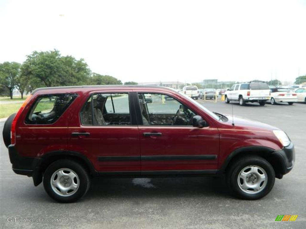 2003 CR-V LX - Chianti Red Pearl / Saddle photo #5