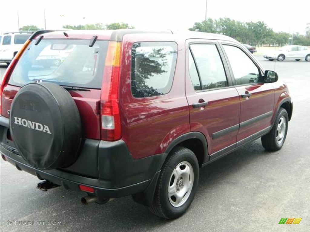 2003 CR-V LX - Chianti Red Pearl / Saddle photo #6