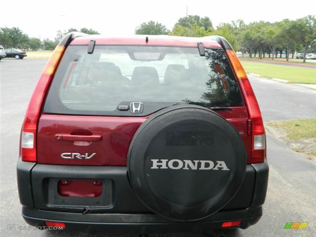 2003 CR-V LX - Chianti Red Pearl / Saddle photo #7