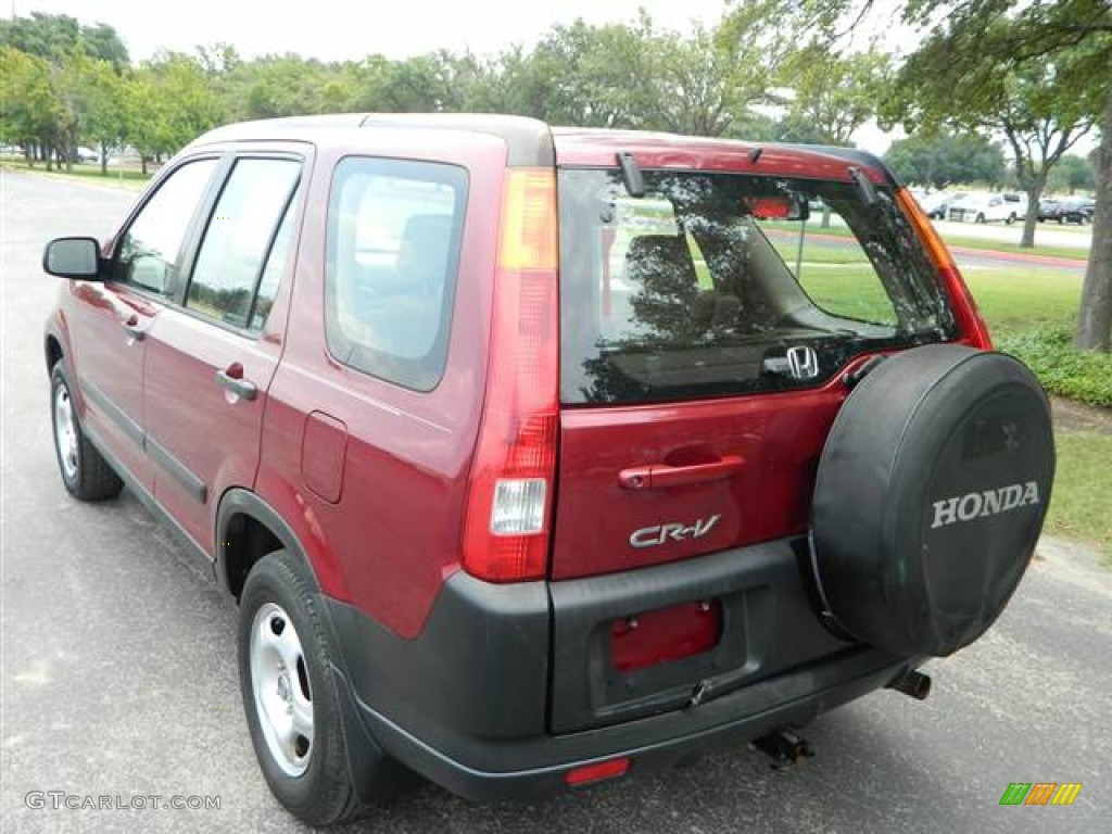 2003 CR-V LX - Chianti Red Pearl / Saddle photo #8
