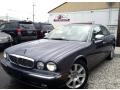 2004 Dark Blue Grey Pearl Metallic Jaguar XJ Vanden Plas  photo #3