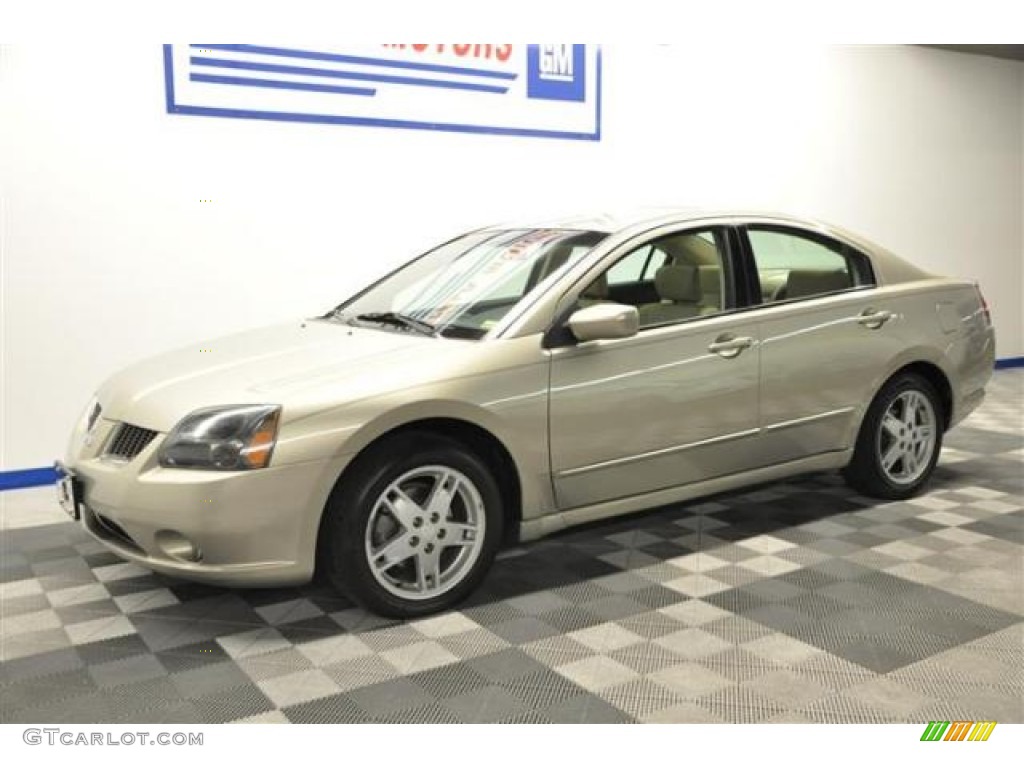 2005 Galant GTS V6 - Platinum Pearl / Beige photo #1