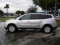 2010 Silver Ice Metallic Chevrolet Traverse LS  photo #6