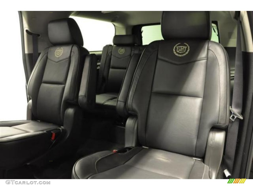 Ebony Interior 2013 Cadillac Escalade ESV Platinum AWD Photo #70032719