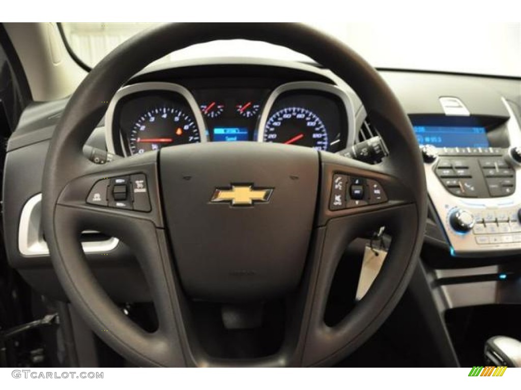 2013 Chevrolet Equinox LS Jet Black Steering Wheel Photo #70033538