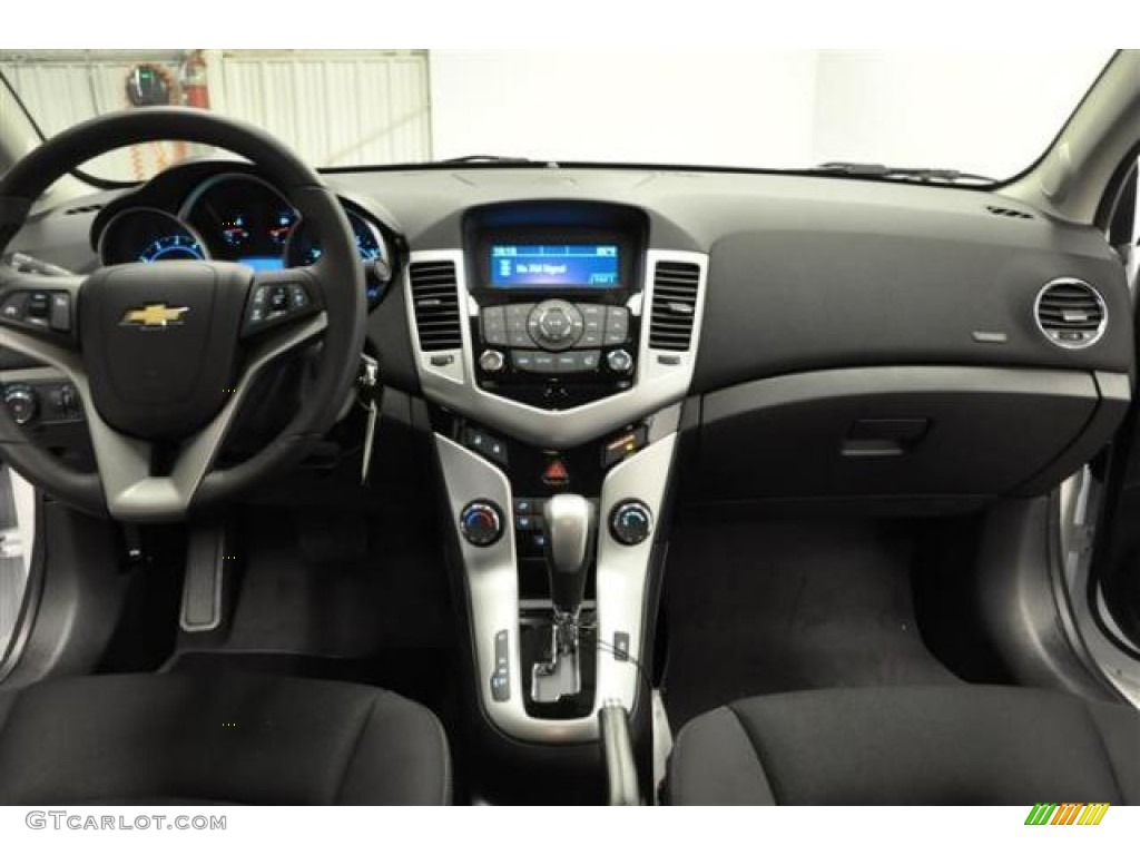 2012 Chevrolet Cruze LT Jet Black Dashboard Photo #70033835