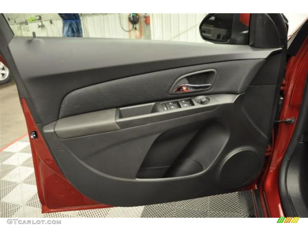 2012 Chevrolet Cruze LT Jet Black Door Panel Photo #70034113