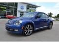2012 Reef Blue Metallic Volkswagen Beetle Turbo  photo #1