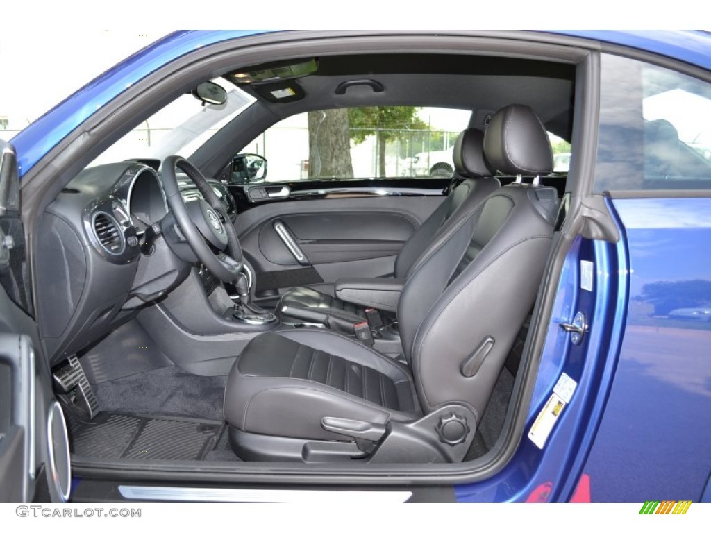 Titan Black Interior 2012 Volkswagen Beetle Turbo Photo #70034255