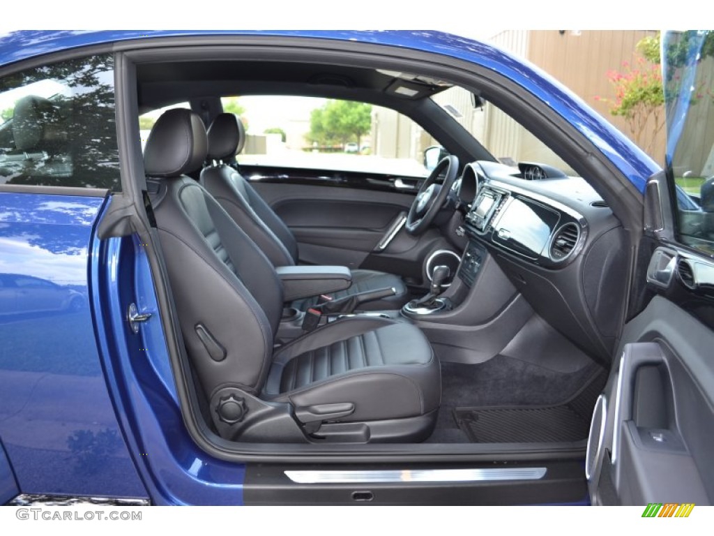 Titan Black Interior 2012 Volkswagen Beetle Turbo Photo #70034270