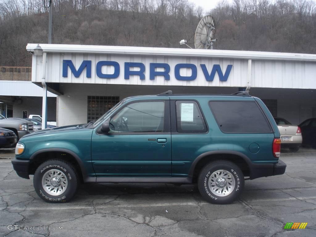 Pacific Green Metallic Ford Explorer