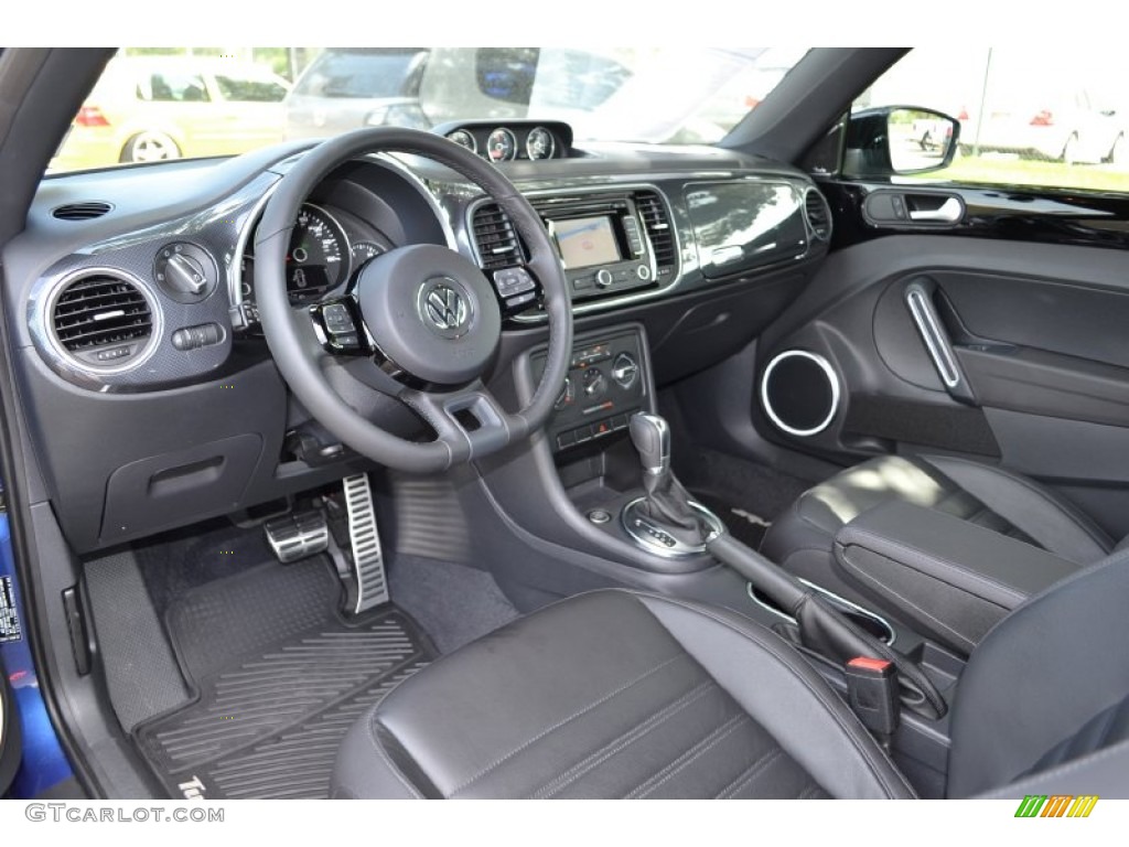 Titan Black Interior 2012 Volkswagen Beetle Turbo Photo #70034315