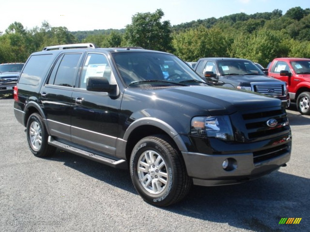 Tuxedo Black Metallic 2012 Ford Expedition XLT Sport 4x4 Exterior Photo #70035292