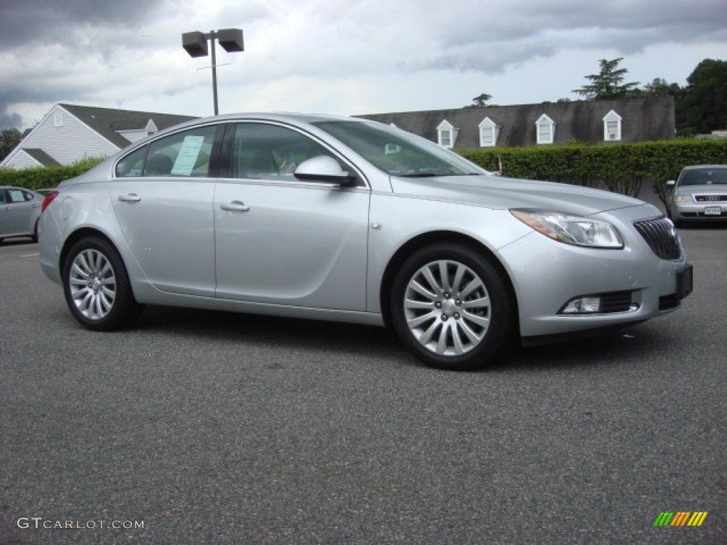 Quicksilver Metallic 2011 Buick Regal CXL Turbo Exterior Photo #70035797