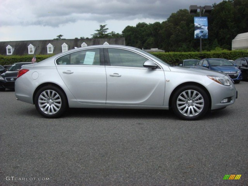 Quicksilver Metallic 2011 Buick Regal CXL Turbo Exterior Photo #70035811