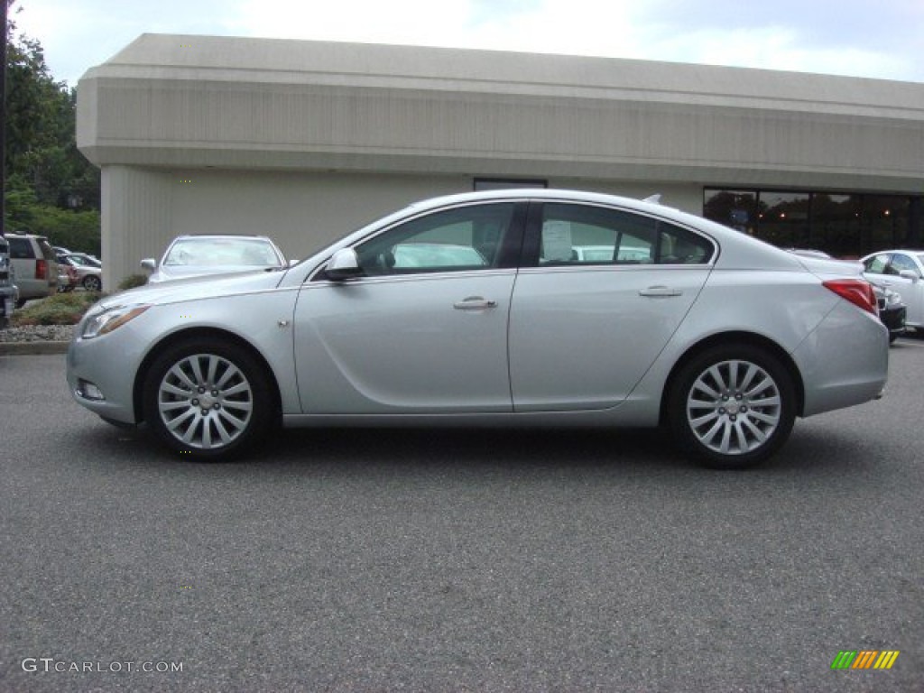 Quicksilver Metallic 2011 Buick Regal CXL Turbo Exterior Photo #70035863