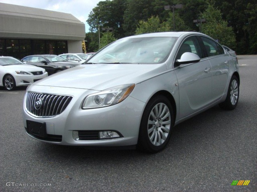 Quicksilver Metallic 2011 Buick Regal CXL Turbo Exterior Photo #70035875