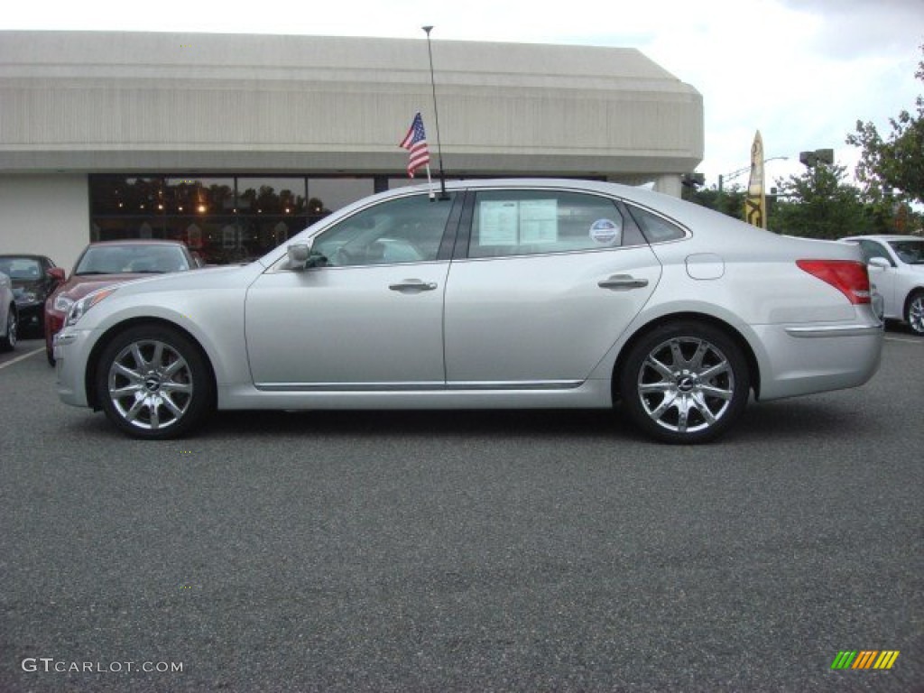 Platinum Metallic 2012 Hyundai Equus Signature Exterior Photo #70036122