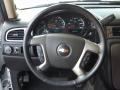 2008 Chevrolet Tahoe Morocco Brown/Ebony Interior Steering Wheel Photo
