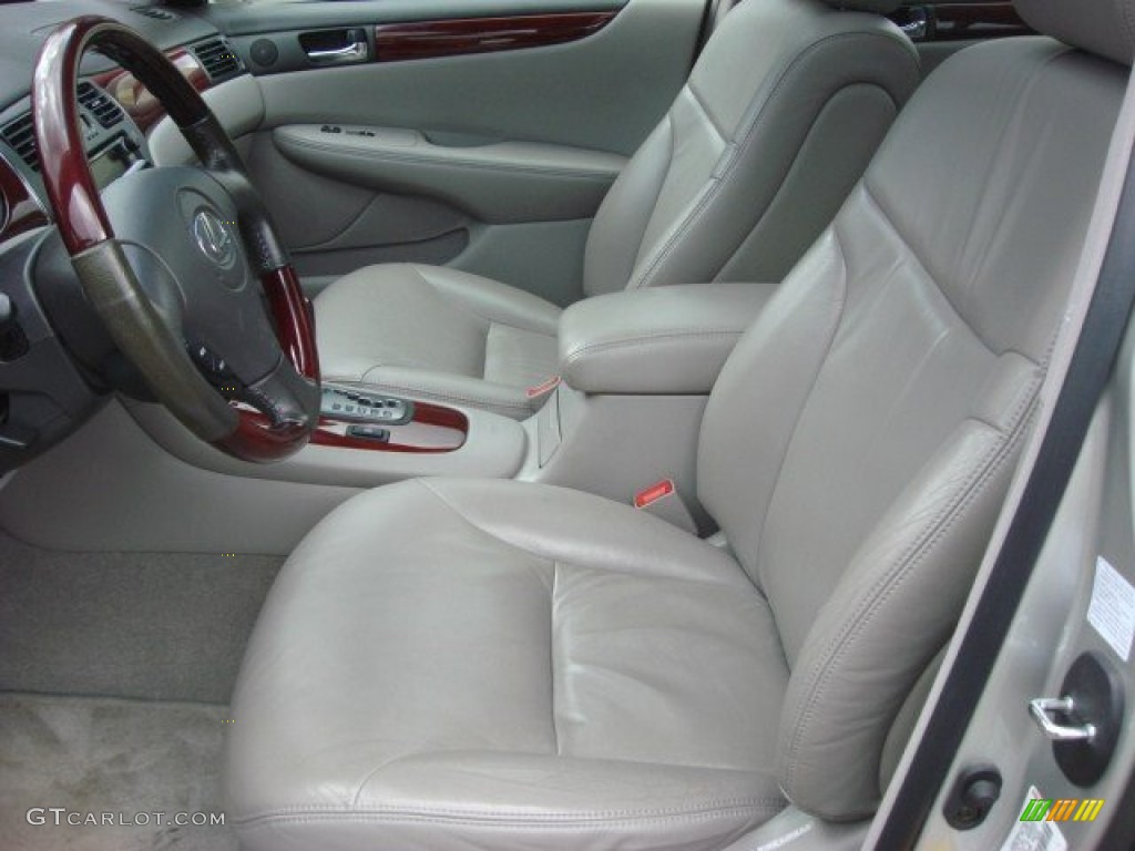 Light Charcoal Interior 2002 Lexus ES 300 Photo #70037131