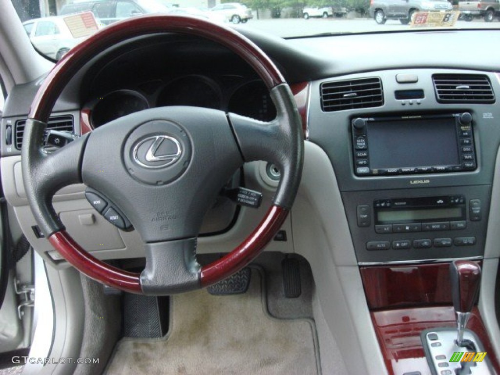 2002 Lexus ES 300 Light Charcoal Dashboard Photo #70037152