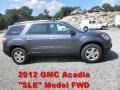 2012 Cyber Gray Metallic GMC Acadia SLE  photo #1