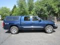 2005 Patriot Blue Pearl Dodge Dakota Laramie Quad Cab 4x4  photo #9