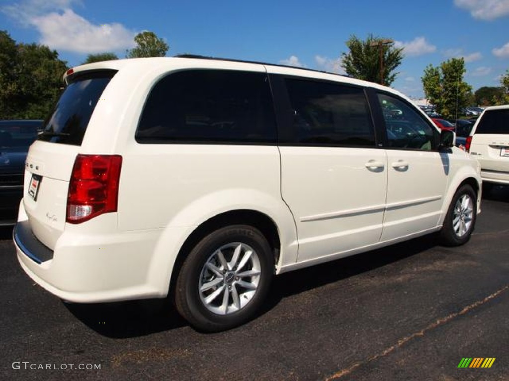 2013 Grand Caravan SXT - Stone White / Black/Light Graystone photo #3