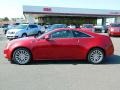 2013 Crystal Red Tintcoat Cadillac CTS Coupe  photo #6