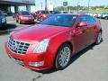 2013 Crystal Red Tintcoat Cadillac CTS Coupe  photo #7