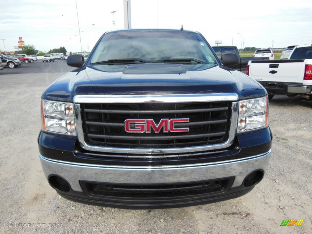 2008 Sierra 1500 SLE Crew Cab - Onyx Black / Ebony photo #2