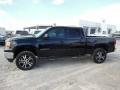 2008 Onyx Black GMC Sierra 1500 SLE Crew Cab  photo #5