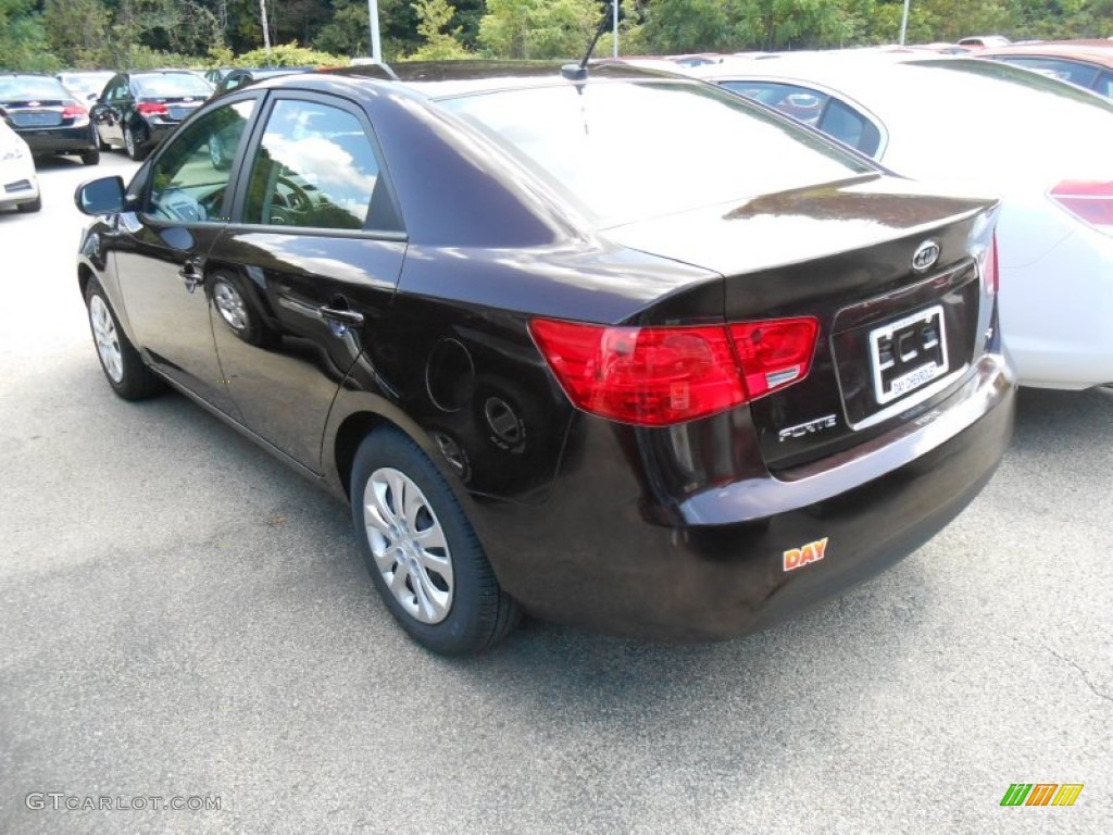 2011 Forte EX - Dark Cherry / Black photo #4