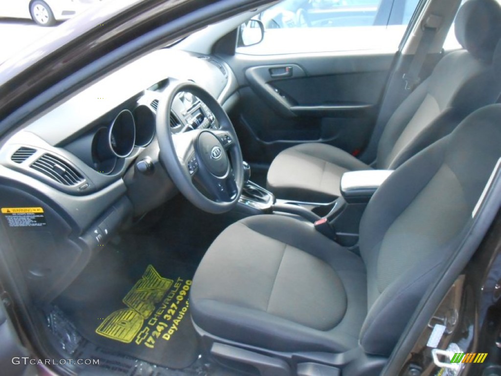 2011 Forte EX - Dark Cherry / Black photo #5