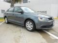 2013 Platinum Gray Metallic Volkswagen Jetta S Sedan  photo #1