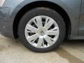 2013 Platinum Gray Metallic Volkswagen Jetta S Sedan  photo #9