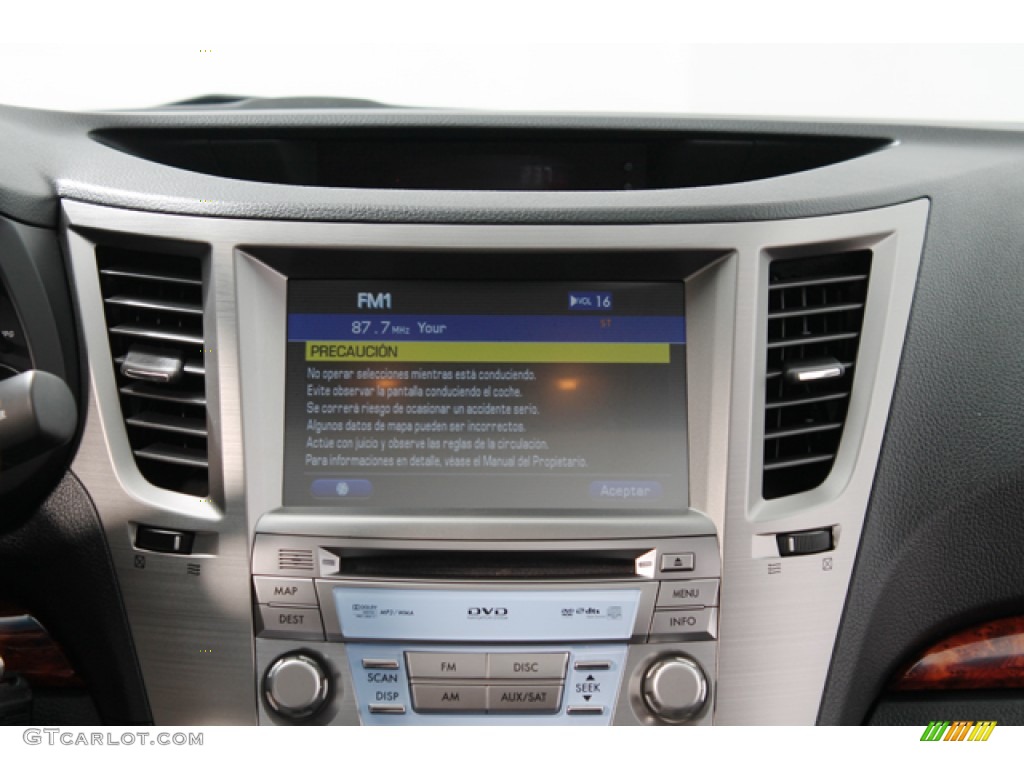 2011 Outback 3.6R Limited Wagon - Graphite Gray Metallic / Off Black photo #10