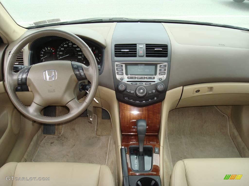2007 Accord EX-L V6 Sedan - Carbon Bronze Pearl / Ivory photo #22