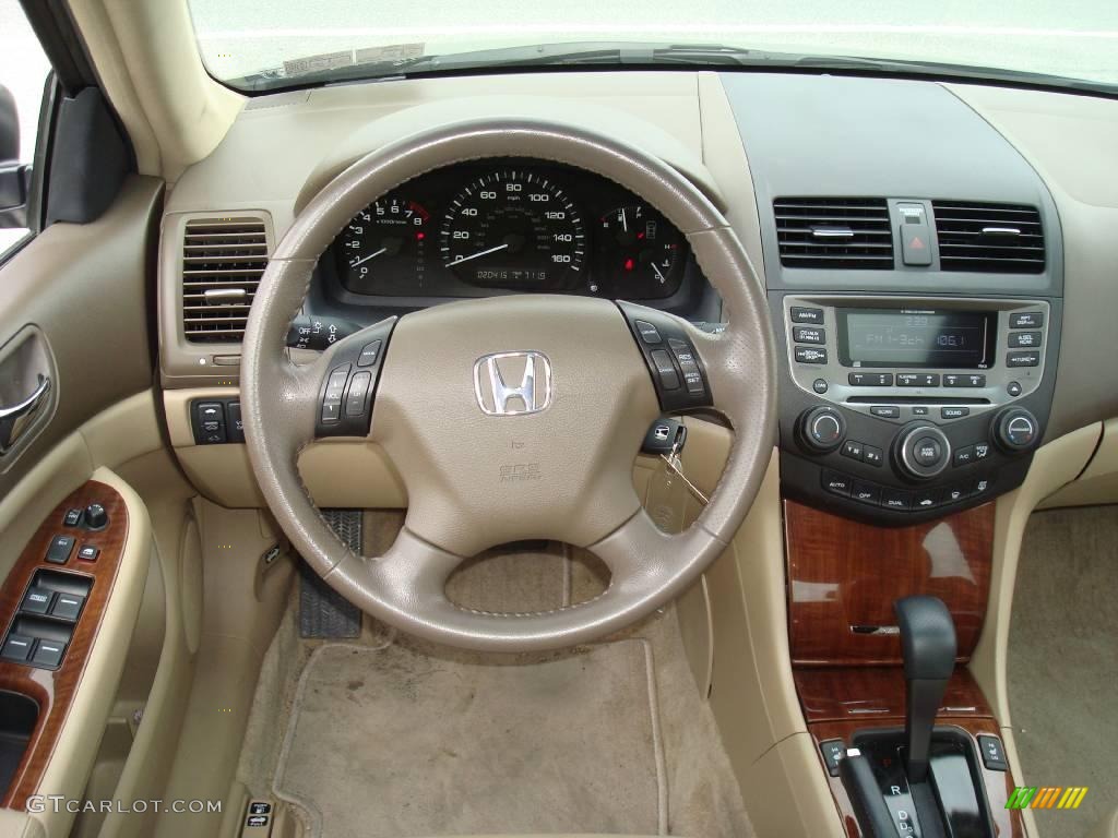 2007 Accord EX-L V6 Sedan - Carbon Bronze Pearl / Ivory photo #23